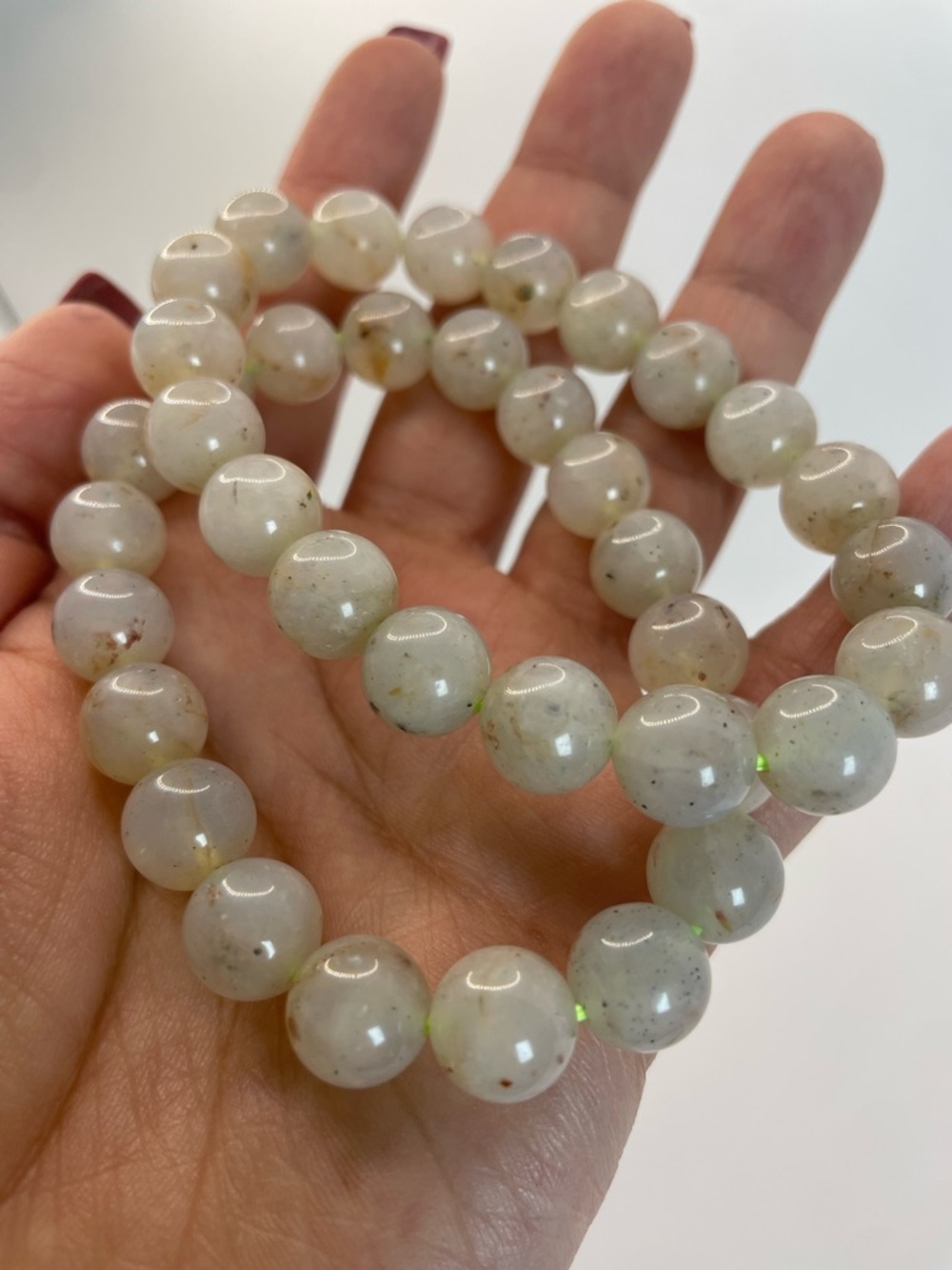 ONE Starry Agate Beaded Bracelet - 10mm (0084)